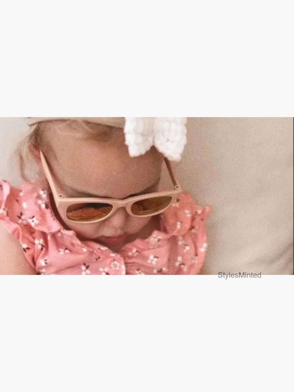 Flexible Bendable Baby Polarized Sunglasses with Strap